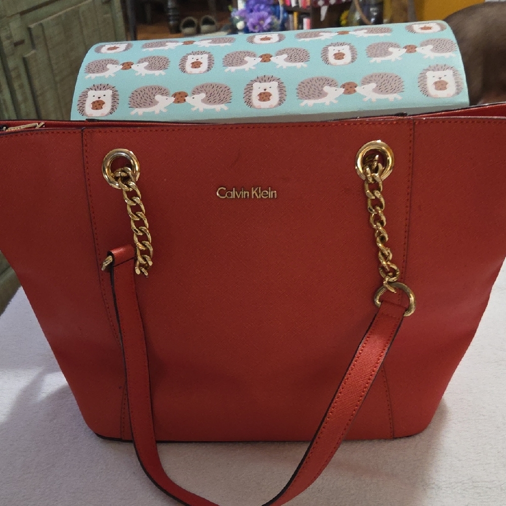 CALVIN KLEIN LEATHER PURSE